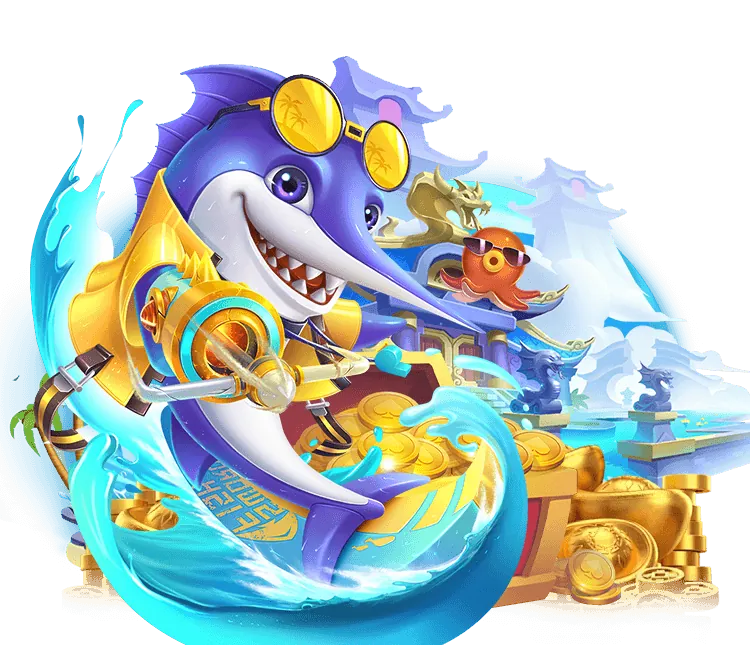 Đồ họa 3D sống động trong game bắn cá vipvin app