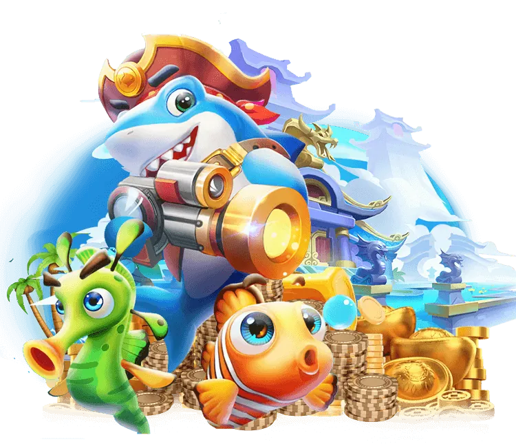 Đa dạng loài cá và vũ khí trong game bắn cá vipvin app